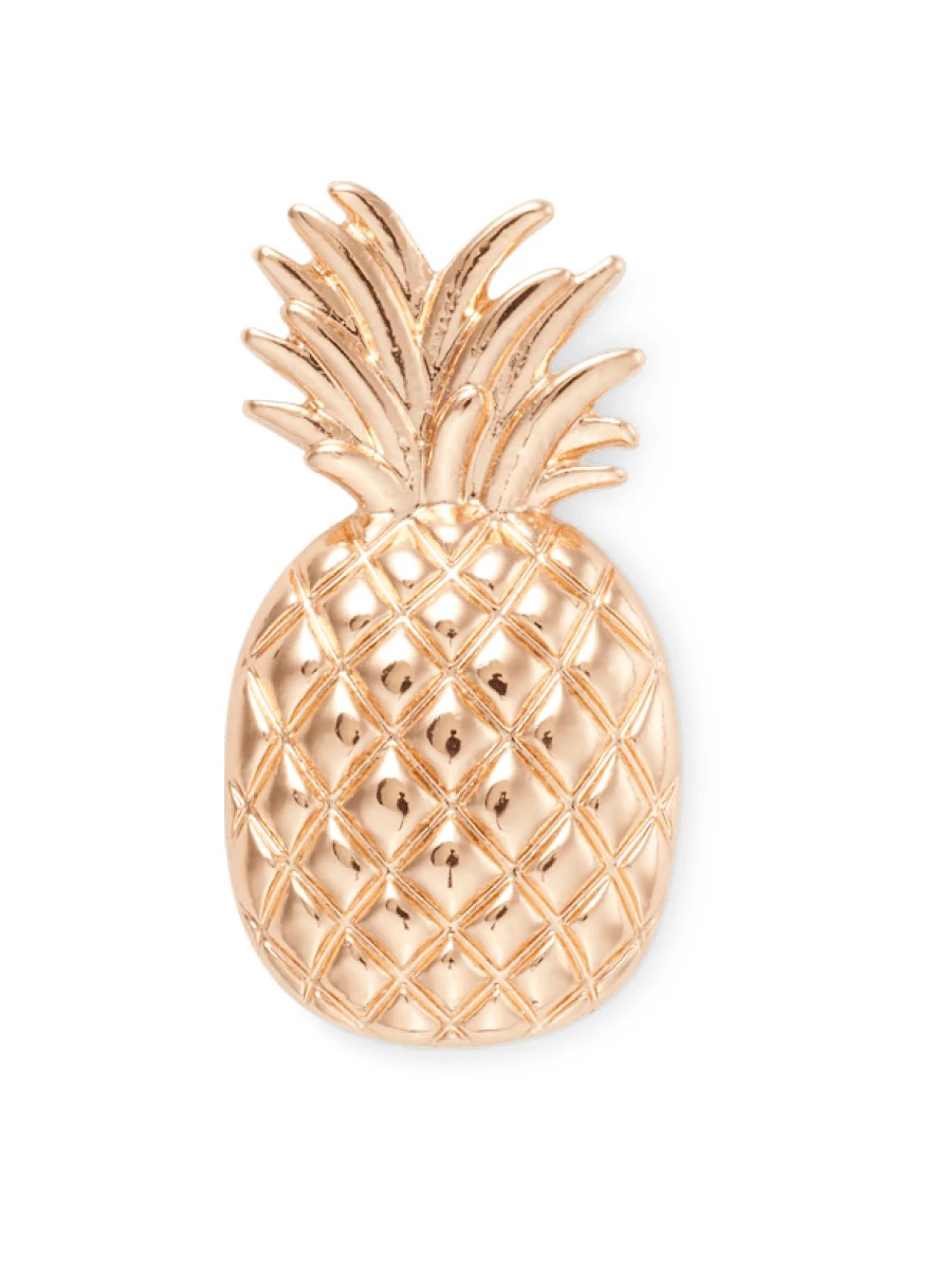 Crocs Джиббитс GOLD PINEAPPLE