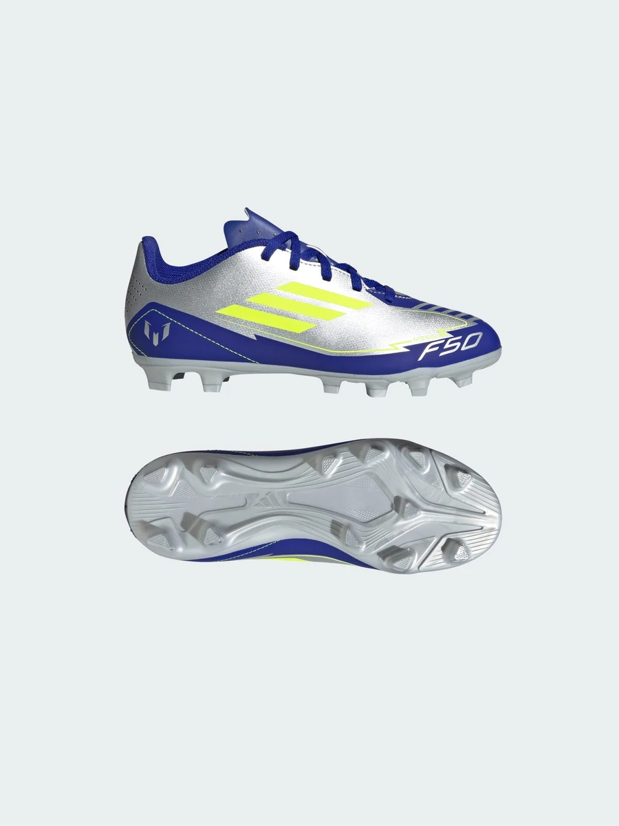 Adidas Бутсы шипованные подростковые F50 CLUB FG/MG J MESSI