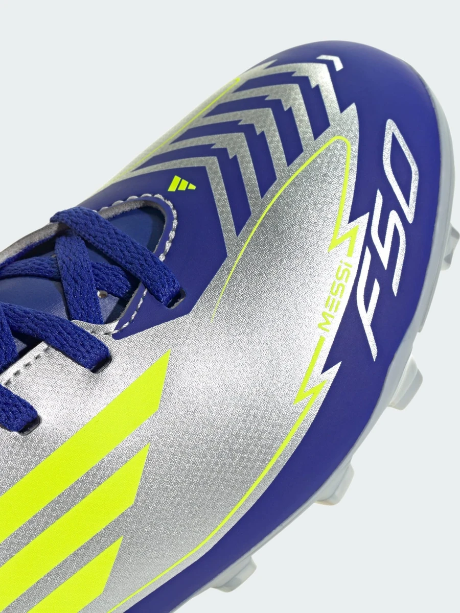 Adidas Бутсы шипованные подростковые F50 CLUB FG/MG J MESSI