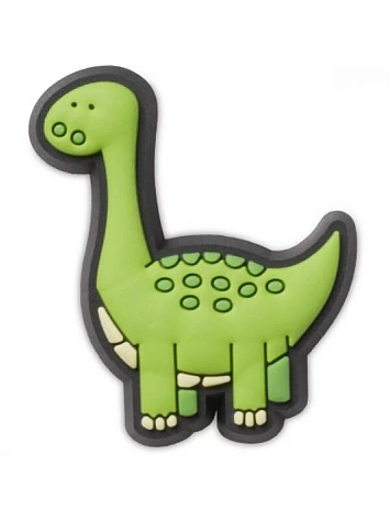 Crocs Джиббитс BOYS RULE GREEN DINO