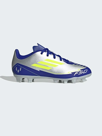 Adidas Бутсы шипованные подростковые F50 CLUB FG/MG J MESSI