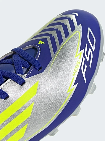 Adidas Бутсы шипованные подростковые F50 CLUB FG/MG J MESSI
